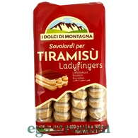 Печиво савоярді Бономі Bonomi tiramisu 400g 15шт/ящ