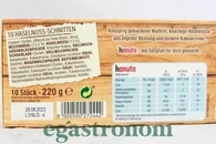 Вафлі фундук Ханута Hanuta haselnuss 10*22g 20пач/ящ. Зображення №2