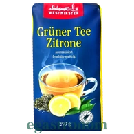 Чай зелений з лимоном Вестмінстер Westminster 250g 21шт/ящ