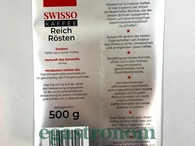 Кава грубого помелу (мелена) Свіссо Swisso reich rosten 500g 12шт/ящ. Изображение №2 Кава грубого помелу (мелена) Свіссо Swisso reich rosten 500g 12шт/ящ. Изображение №2