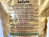 Кава розчинна золота Ле Кафе Le Cafe gold 80g 24шт/ящ. Зображення №2 Кава розчинна золота Ле Кафе Le Cafe gold 80g 24шт/ящ. Зображення №2