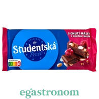 Шоколад з малиною та арахісом і кусочками мармеладу Студентська Studentska 170g 16шт/ящ
