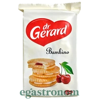 Печиво з вершково-вишневою начинкою Др.Джерард dr.Gerard bambino 235g 12шт/ящ
