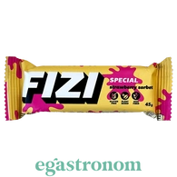 Батончик полуниця з мигдалем (без глютену) Фізі Fizi strawberry sorbet 45g 10шт/ящ