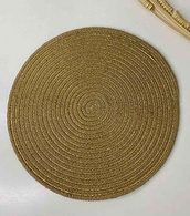 Підтарільник «Плетінка» жовта, 38 см