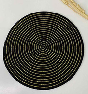 Підтарільник «Плетінка» чорна, 38 см