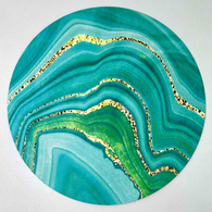 Підтарільник 38 см «Бірюза»