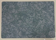 Підтарільник 42,5x30 см «Панно», сірий (прорезинений)