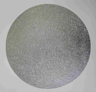 Підтарільник 38 см «Фібра», срібний