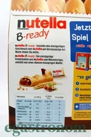 Батончики Нутелла Nutella B-ready 6st 132g 16шт/ящ. Зображення №2