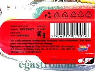 Цукерки желейні черв'яки з кислим гелем Джоні Бі Johny Bee 60g 12шт/ящ. Изображение №2