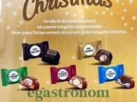 Подарунковий адвент-календар Шогеттен Schogetten Merry Christmas 200g 12шт/ящ. Зображення №2