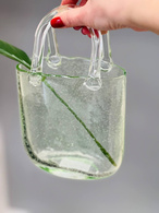 Ваза мала «Сумка зелена», 23x15 см. Изображение №2