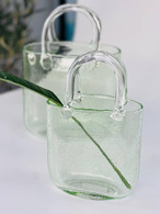 Ваза мала «Сумка зелена», 23x15 см. Изображение №4