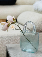 Ваза мала «Сумка блакитна», 23x15 см. Изображение №3