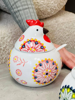 Цукорниця «Півник» червона 370 мл. Зображення №2