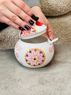 Цукорниця «Півник» червона 370 мл. Зображення №3