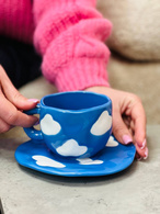 Чашка з блюдцем «Біла хмаринка» 300 мл. Зображення №2