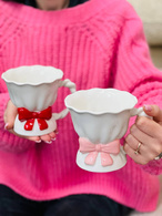 Кружка-кубок 450 мл «Рожевий бант». Зображення №3