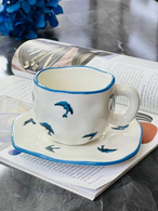 Чашка з блюдцем «Ластівка» 300 мл. Зображення №2