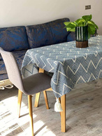 Скатерка «Синя хвиля», 140x140