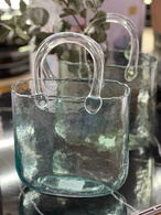 Ваза велика «Сумка блакитна» 28x19 см. Изображение №2