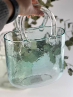 Ваза велика «Сумка блакитна» 28x19 см. Изображение №3