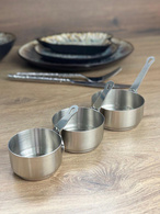 Соусник «Стальний великий» 110 мл 7,2x3,0 см. Зображення №2