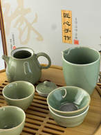 Набір для чаювання 10пр «Нефрит». Изображение №2