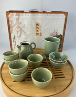 Набір для чаювання 10пр «Нефрит». Изображение №8