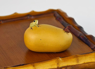 Ті-пет (чайний талісман) «Жабка на манго» (водяний фонтанчик). Изображение №2