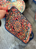 Блюдо прямокутне з ручками 32,5x17x3,5 «Мальоване чорне». Зображення №2