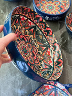 Салатник 26x7 см 2400 мл «Мальоване чорне». Зображення №2