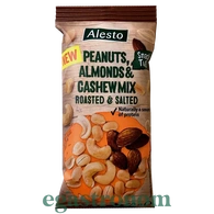 Горішки мікс горіхів з сіллю Алесто Alesto mixed nuts 50g 12шт/ящ