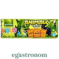 Печиво бісквіт дикі тварини Гуллон Gullon dibus animals 200g 42шт/ящ