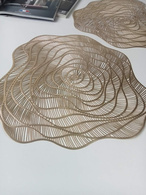 Підтарільник 38 см «Троянда», рожеве золото