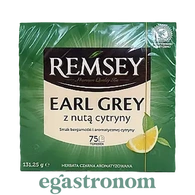 Чай із смаком цитрини Рамсей Ramsey z nuta cytryny 75пак 150g 24шт/ящ