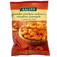 Горішки мікс арахісу та кеш'ю з перцем чилі Алесто Alesto 200g 24шт/ящ