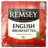 Чай пакетиках англійський сніданок Рамсей Ramsey english breakfast 75пак 150g 12шт/ящ