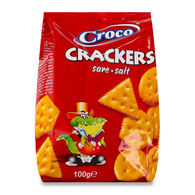 Крекер Croco солений 100г (000191)