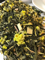 Зелений ароматизований чай Тайський лимон 500 г. Зображення №3