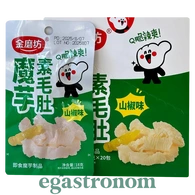 Снеки конжак зелений кисло-гострий Голден мілл Golden mill 360g 20шт/уп 18шт/ящ