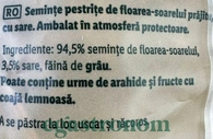 Насіння соняшника смажене з сіллю не чищене Алесто Alesto salted 200g 15шт/ящ. Изображение №3