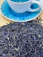 Чорний ароматизований чай Ерл Грей блакитна квітка 500 г. Зображення №2