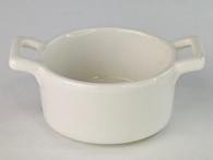 Миска глибока з ручками кругла «Білий Дім» 9,5x4 см, 60 мл. Изображение №2