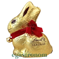 Шоколадний золотий зайчик Лінд Lindt 100g 12шт/ящ Шоколадний золотий зайчик Лінд Lindt 100g 12шт/ящ