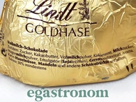 Шоколадний золотий зайчик Лінд Lindt 100g 12шт/ящ. Изображение №2 Шоколадний золотий зайчик Лінд Lindt 100g 12шт/ящ. Изображение №2