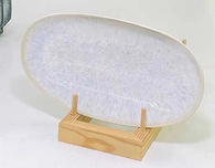 Тарілка овал 29x16,5x2,5 cm, «Уайт стоун». Зображення №3
