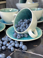 Набір 4 чашки + 4 блюдця «Тотем» чайний, 250 мл. Изображение №2