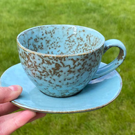 Набір 4 чашки+4 блюдця «Ретро» чайний, 250 мл. Изображение №2